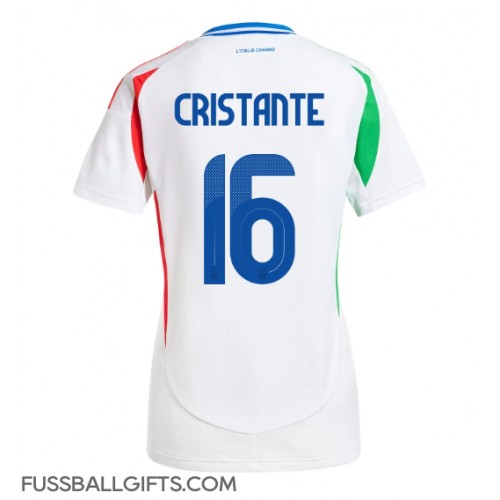 Italien Bryan Cristante #16 Fußballbekleidung Auswärtstrikot Damen EM 2024 Kurzarm